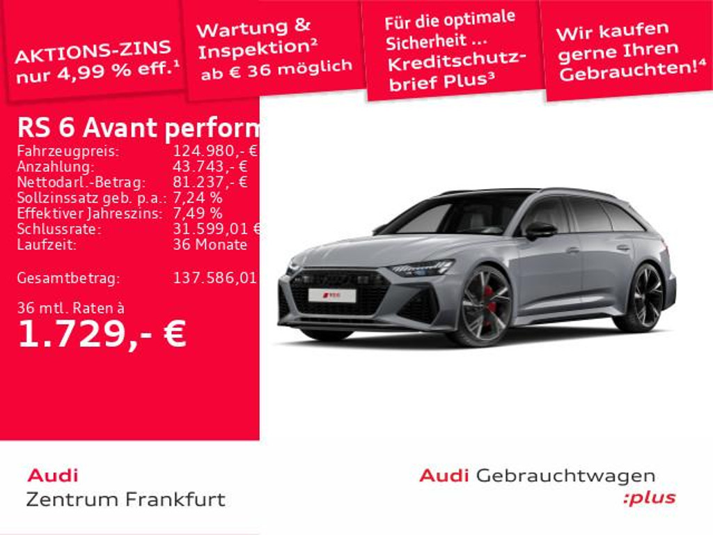 Audi RS6 Avant Performance