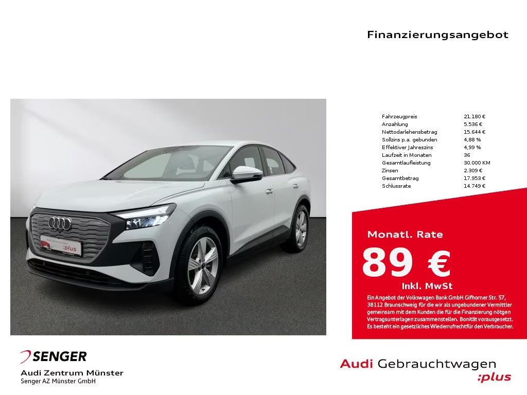 Audi Q4 e-tron Sportback 35