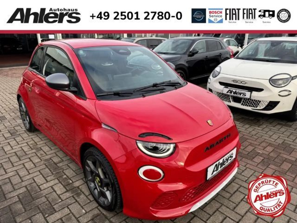 Abarth 500e +ALLWETTER+SCHECKHEFT+NAVI+CARPLAY+KEYLESS+