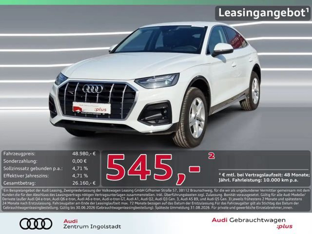 Audi Q5 Sportback Quattro Hybride 50 TFSI
