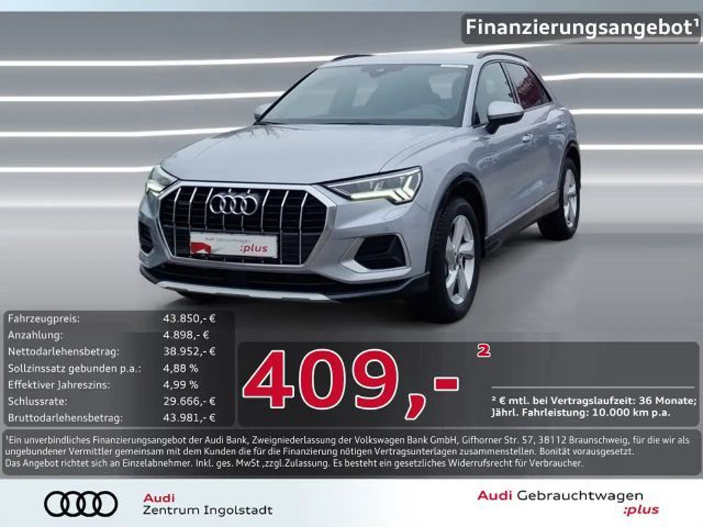 Audi Q3 Quattro S-Line 40 TFSI