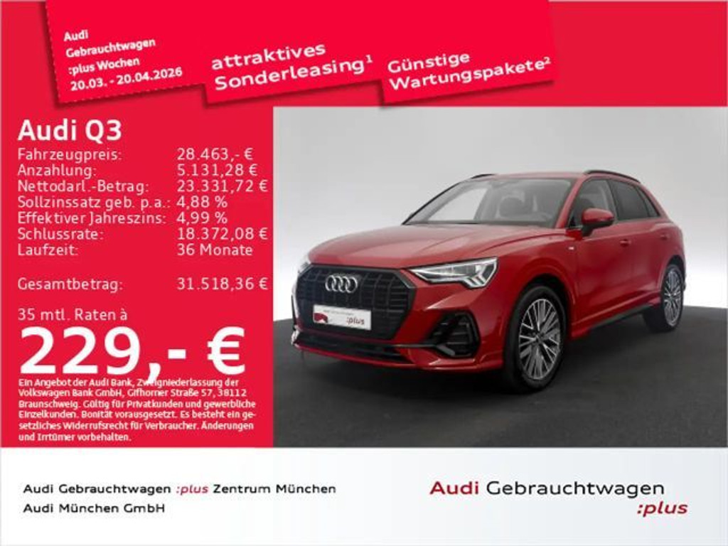 Audi Q3 S-Line 35 TFSI