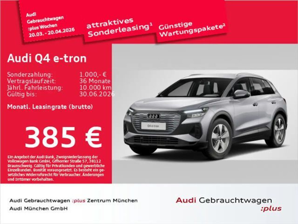 Audi Q4 e-tron 45 Wämep./ACC/Navi+