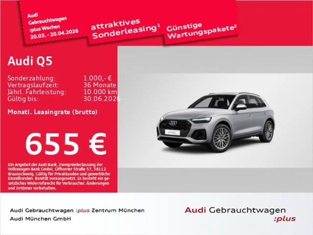 Audi Q5 Quattro S-Line S-Tronic Hybride 50 TFSI
