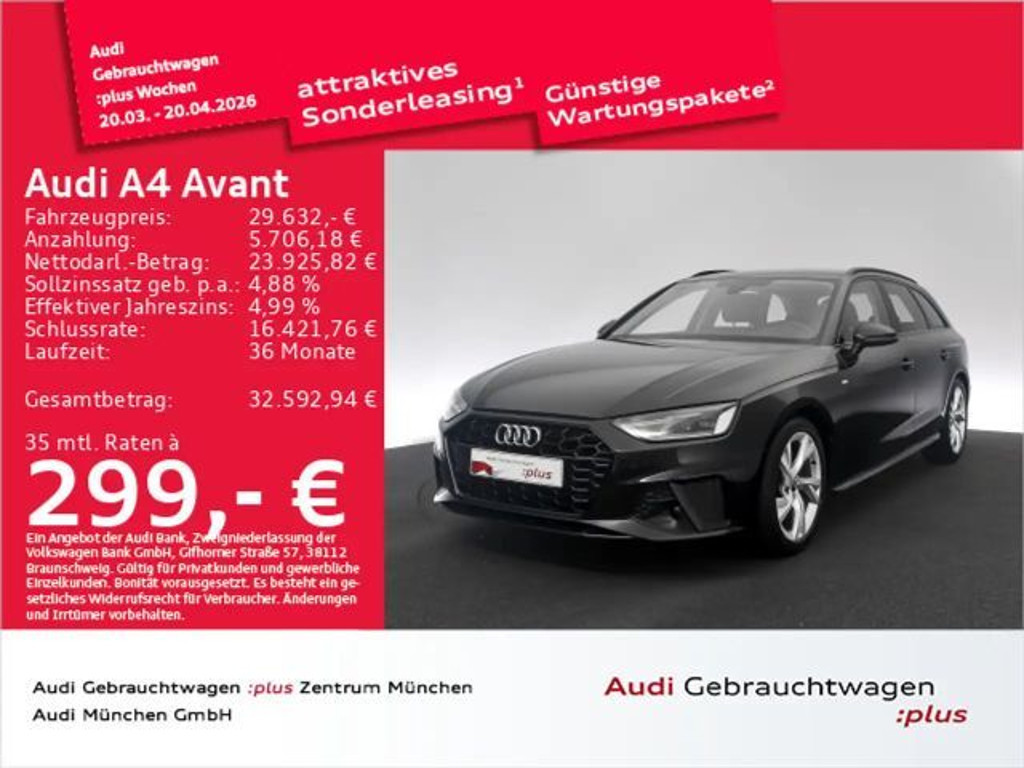 Audi A4 S-Tronic 30 TDI