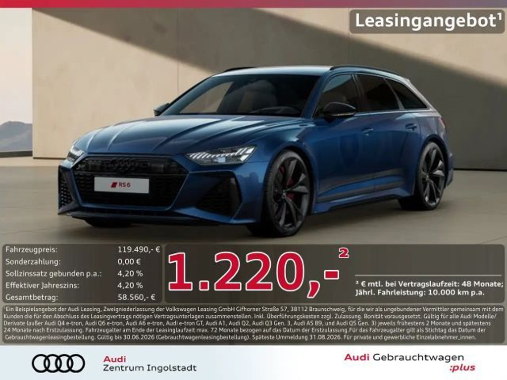 Audi RS6 Avant Quattro Performance