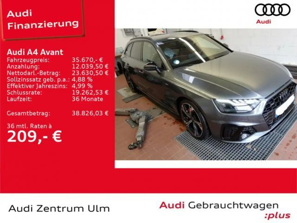 Audi A4 Quattro Competition S-Line 40 TDI
