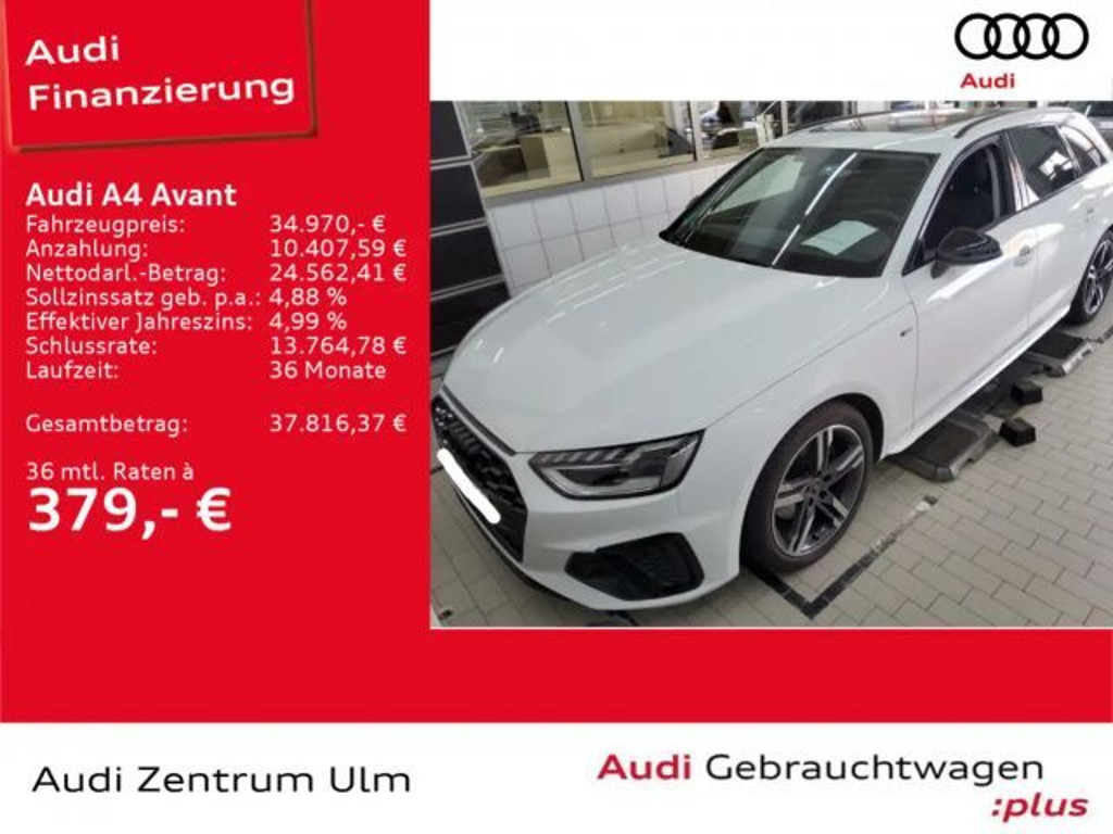 Audi A4 S-Line S-Tronic 35 TFSI