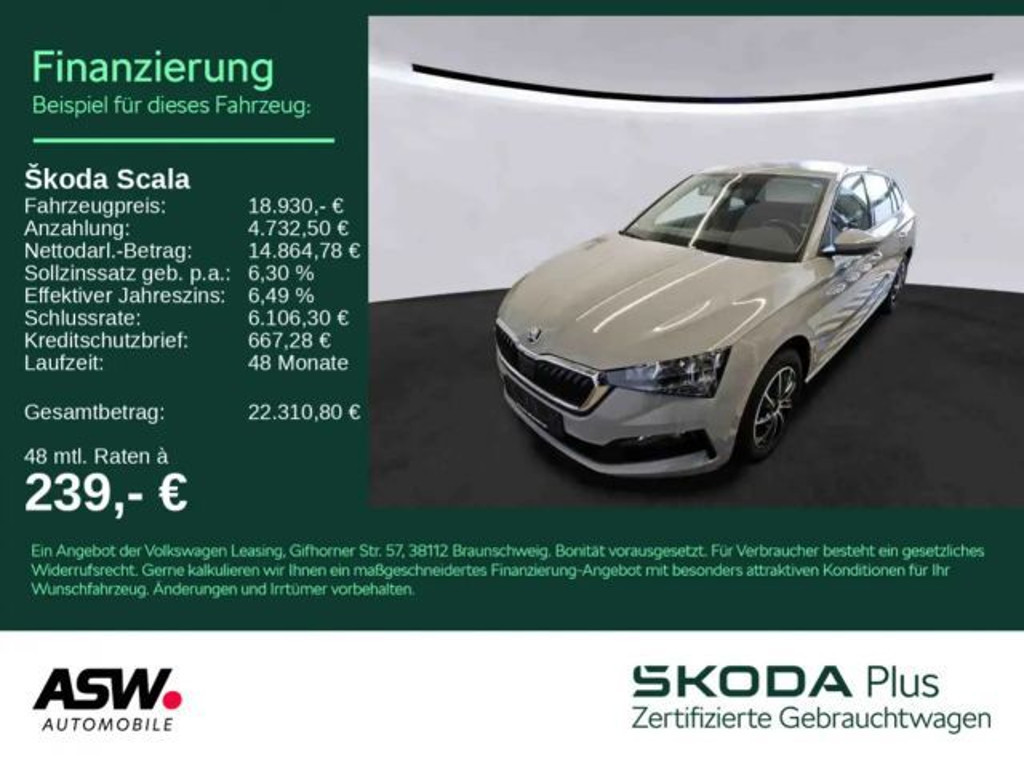 Skoda Scala Style 1.0 TSI Style