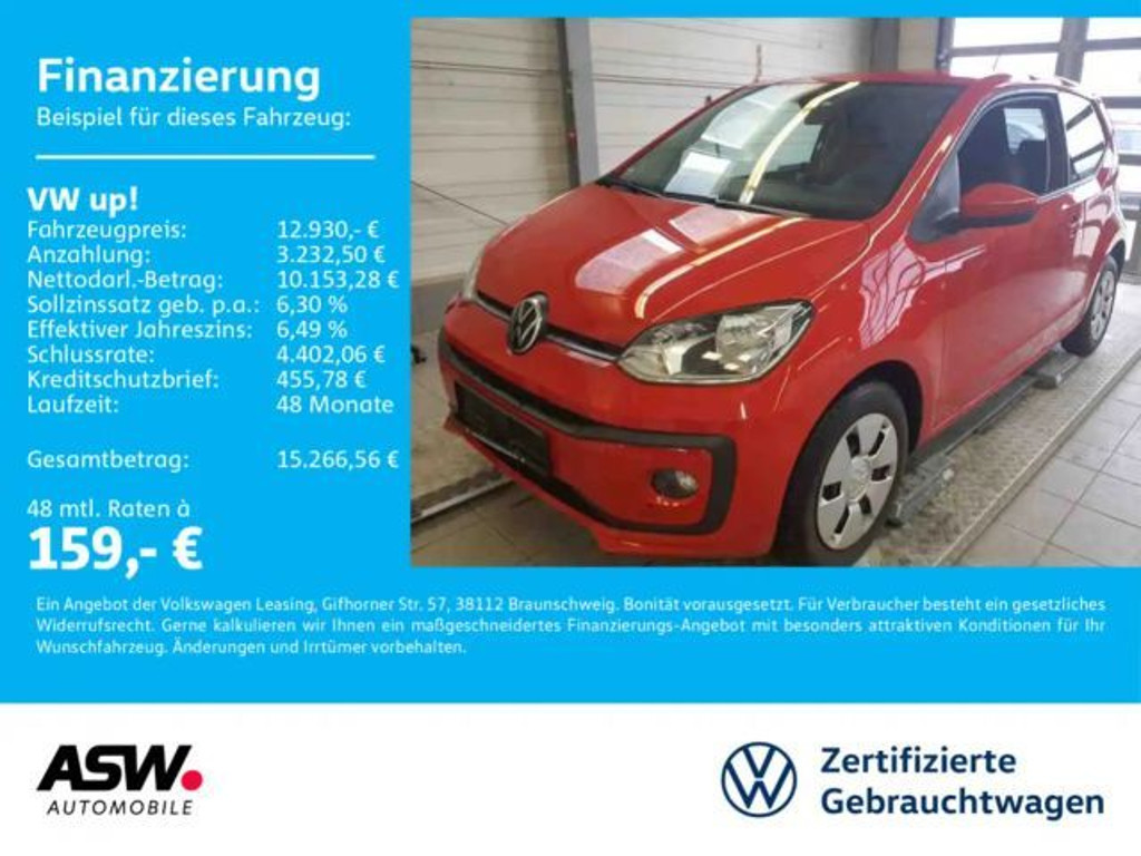 Volkswagen up! 1.0 MPI Active
