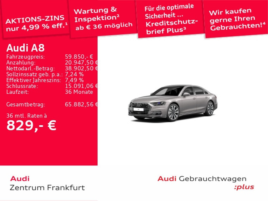Audi A8 Quattro 50 TDI