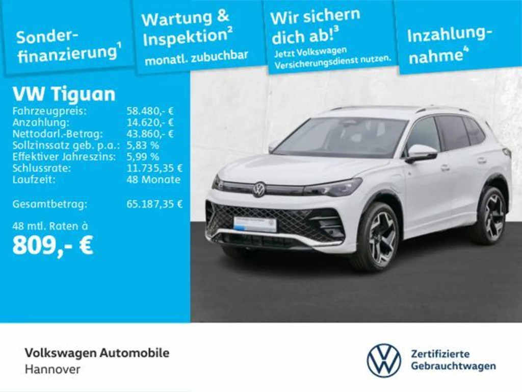 Volkswagen Tiguan DSG R-Line eHybrid 1.5 TSI IQ.Drive