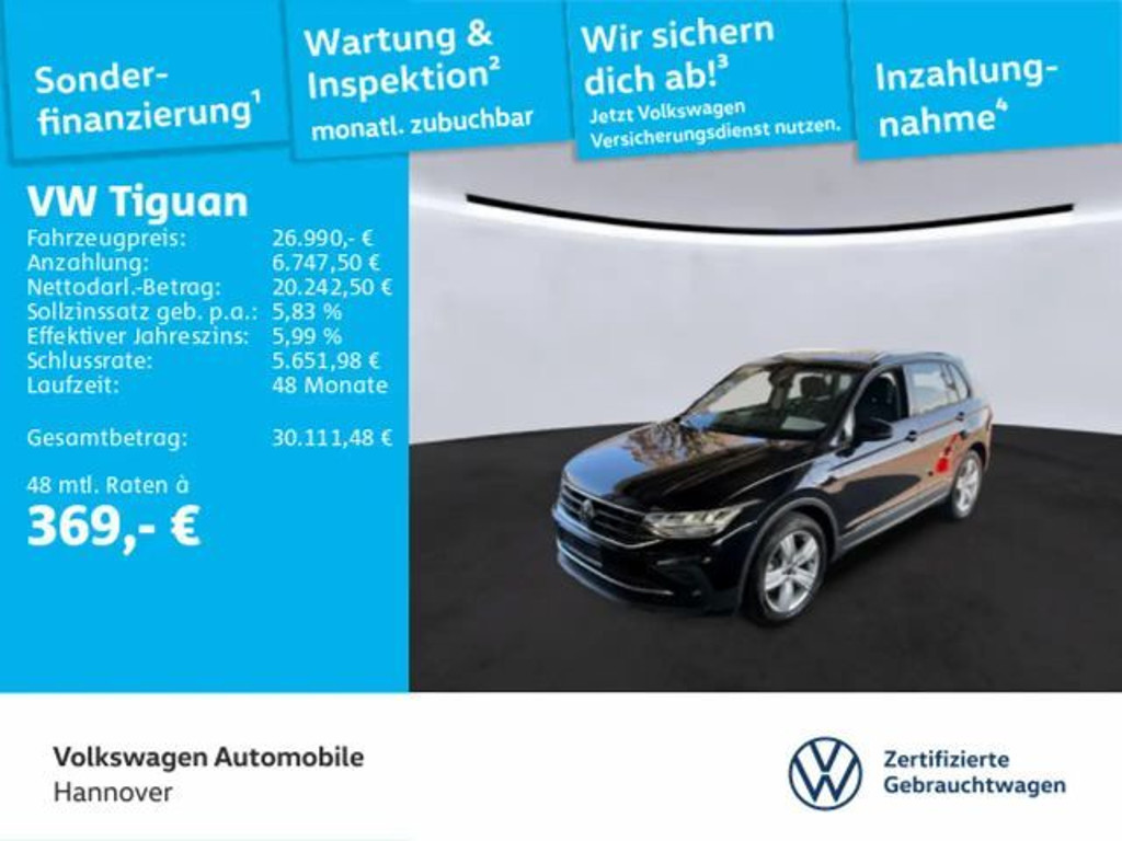 Volkswagen Tiguan DSG Life eHybrid 1.4 TSI