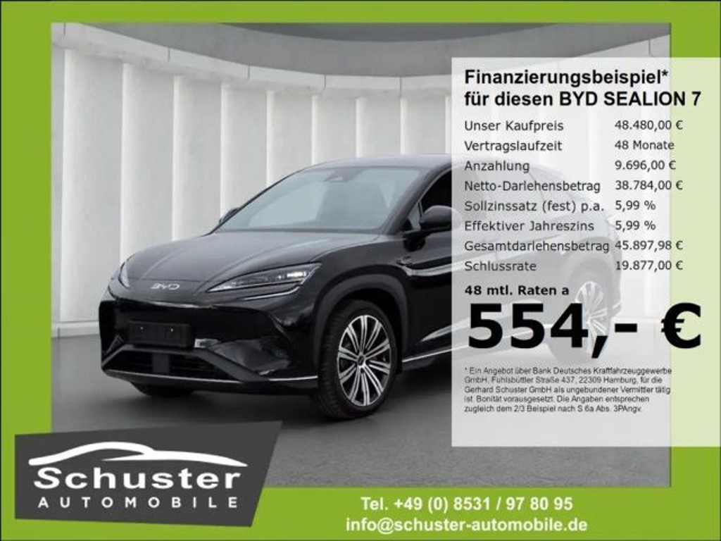 BYD Sealion 7 Design Vierwielaandrijving