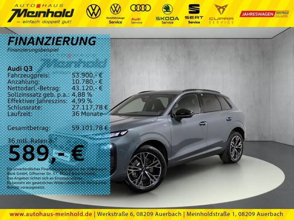 Audi Q3 Quattro S-Line S-Tronic