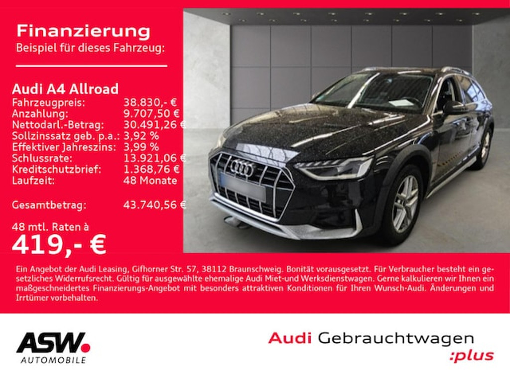 Audi A4 allroad Quattro S-Tronic 40 TDI