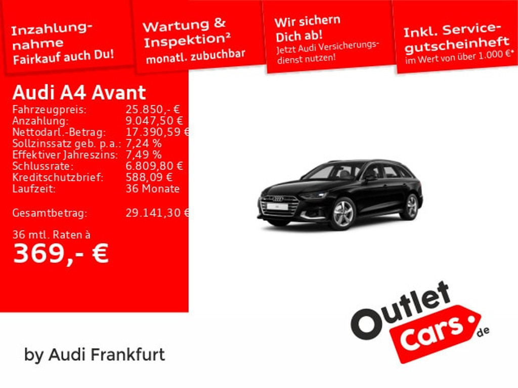 Audi A4 Avant S-Tronic 35 TDI