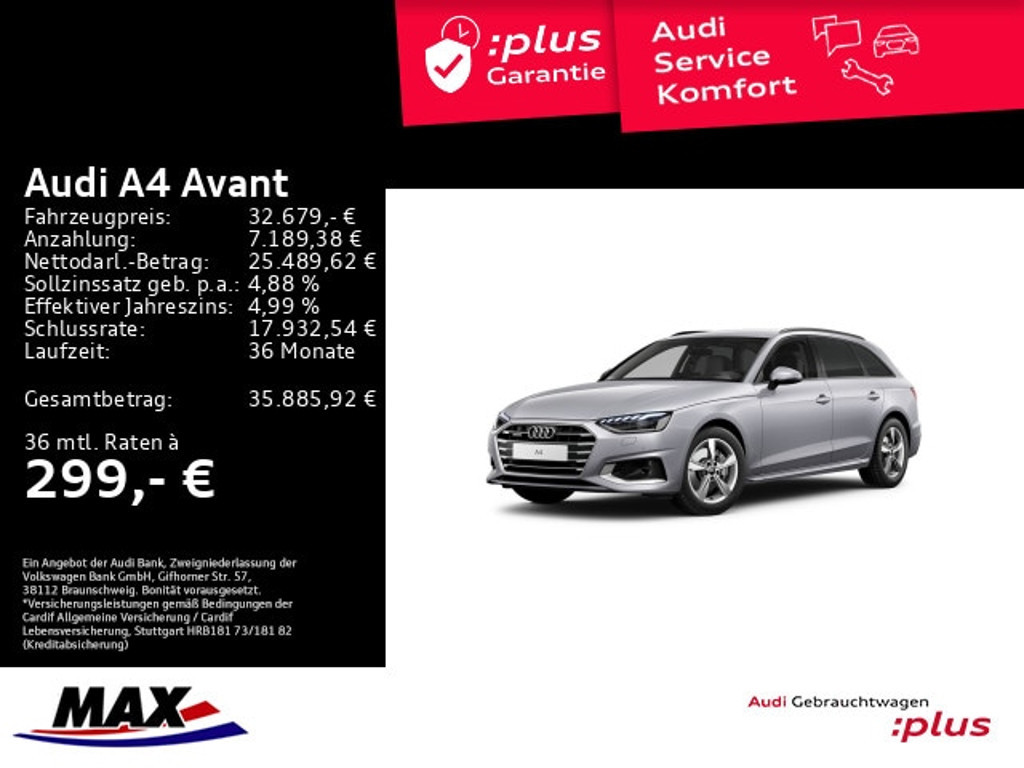 Audi A4 Avant Quattro S-Tronic 40 TDI