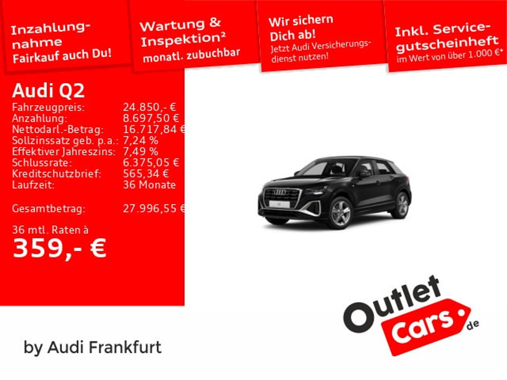 Audi Q2 S-Line S-Tronic 35 TFSI