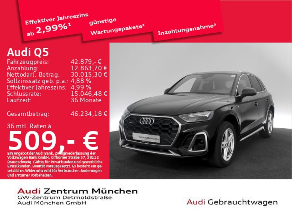 Audi Q5 Quattro S-Tronic 40 TDI