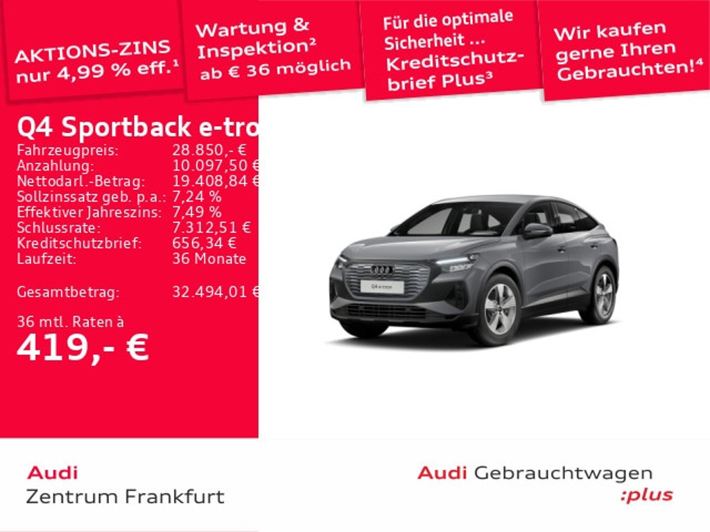Audi Q4 e-tron Sportback 40