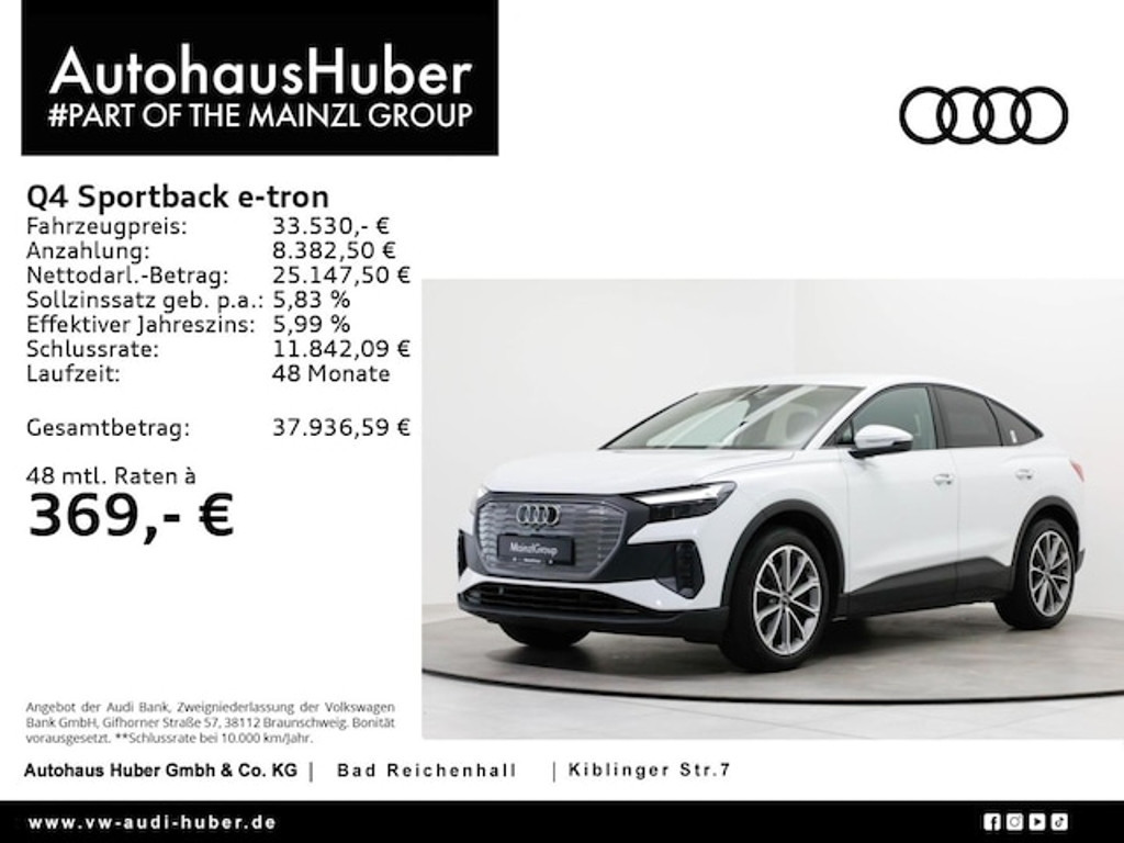 Audi Q4 e-tron Sportback 40