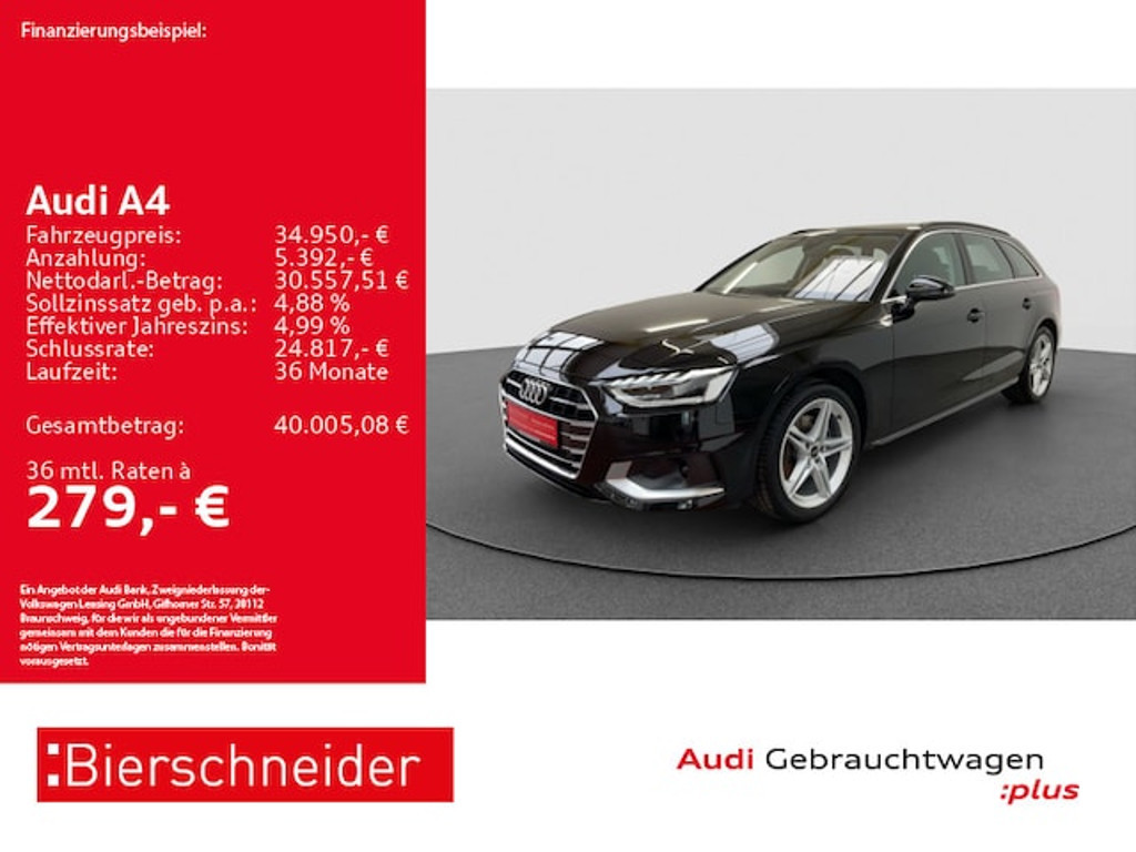 Audi A4 Avant S-Tronic 35 TFSI