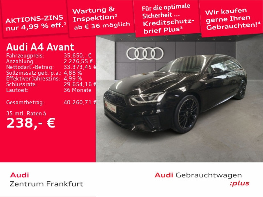 Audi A4 Avant S-Line S-Tronic 40 TFSI
