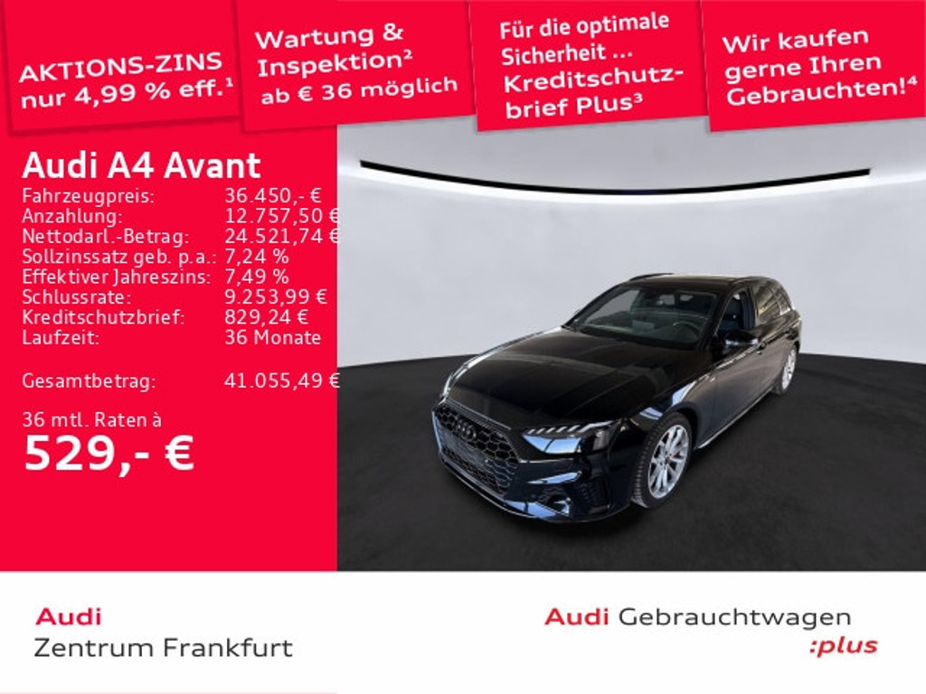Audi A4 Avant S-Line S-Tronic 40 TFSI