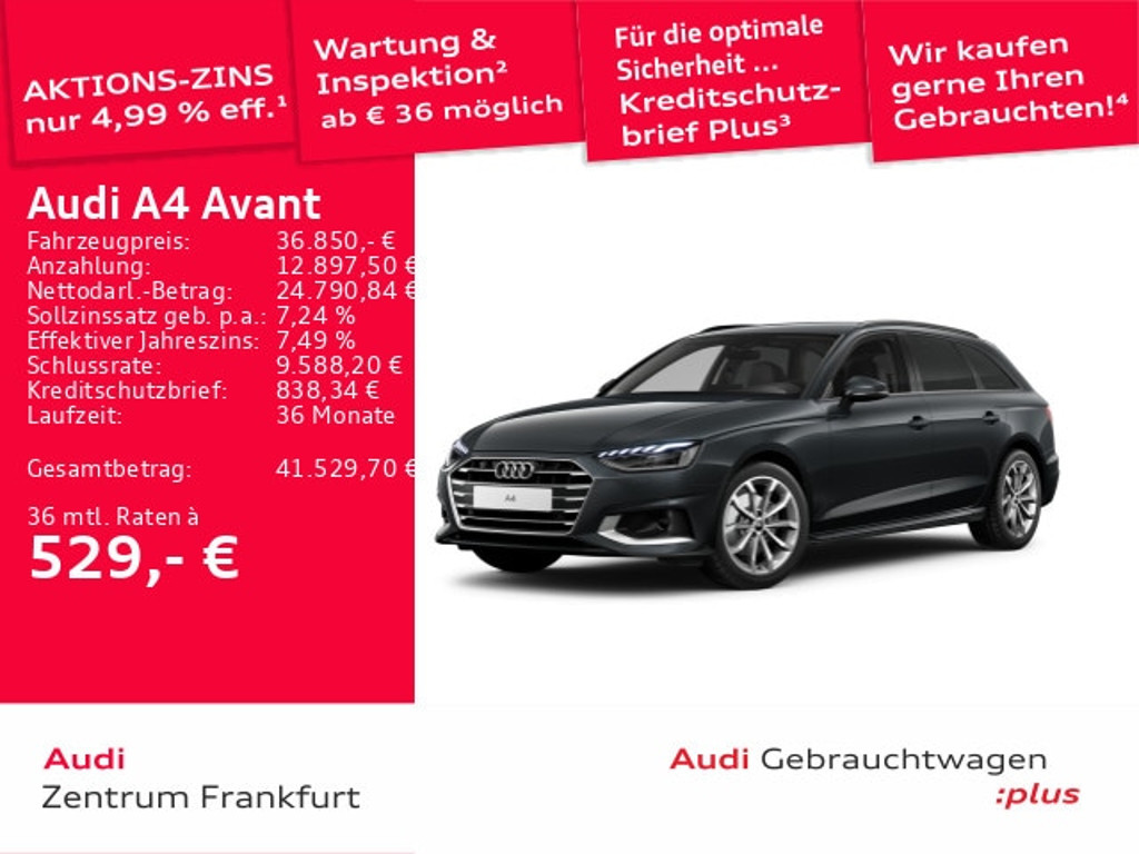 Audi A4 Avant S-Tronic 35 TDI