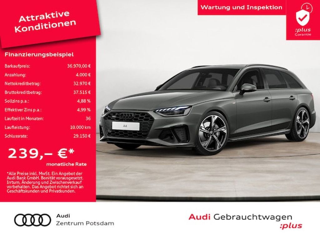 Audi A4 Avant Quattro S-Line S-Tronic 40 TFSI
