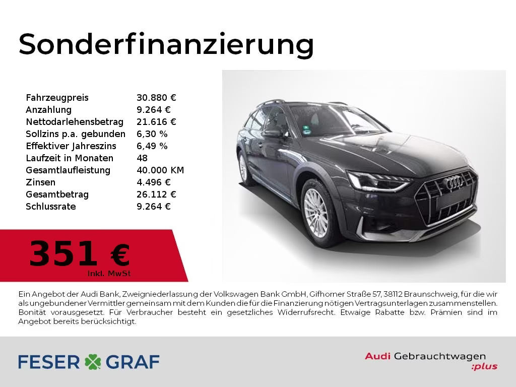 Audi A4 allroad Quattro 40 TDI