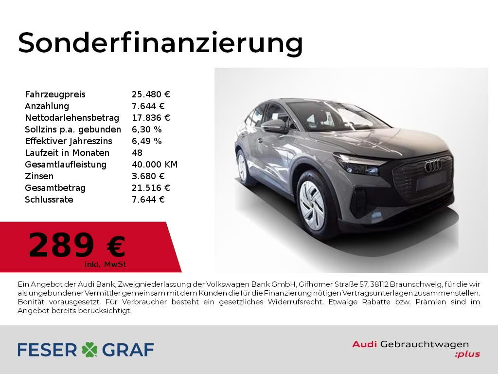 Audi Q4 e-tron Sportback 35
