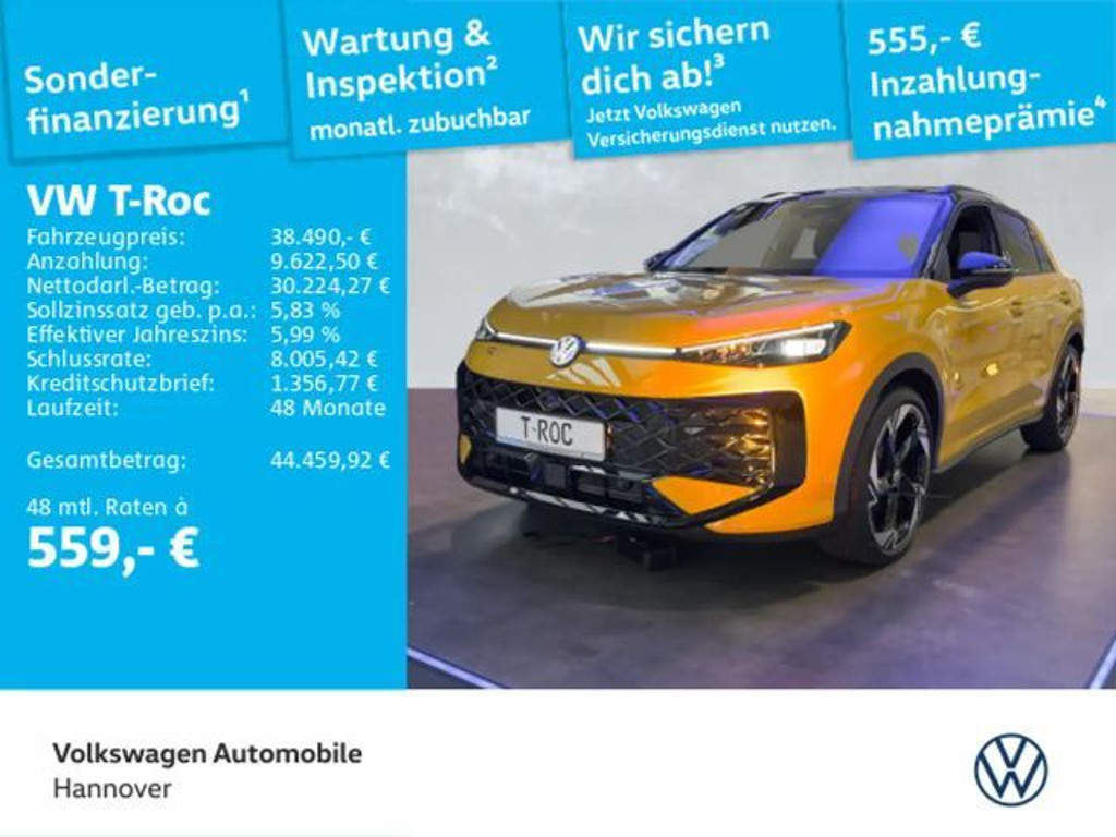 Volkswagen T-Roc DSG R-Line IQ.Drive