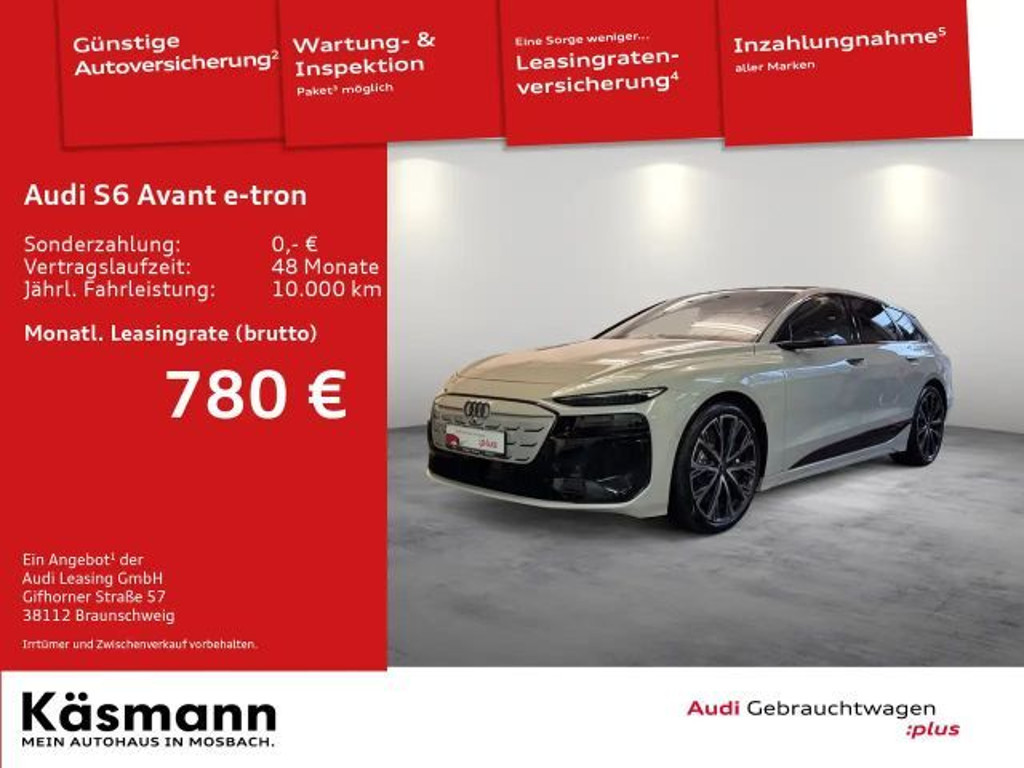Audi S6 e-tron