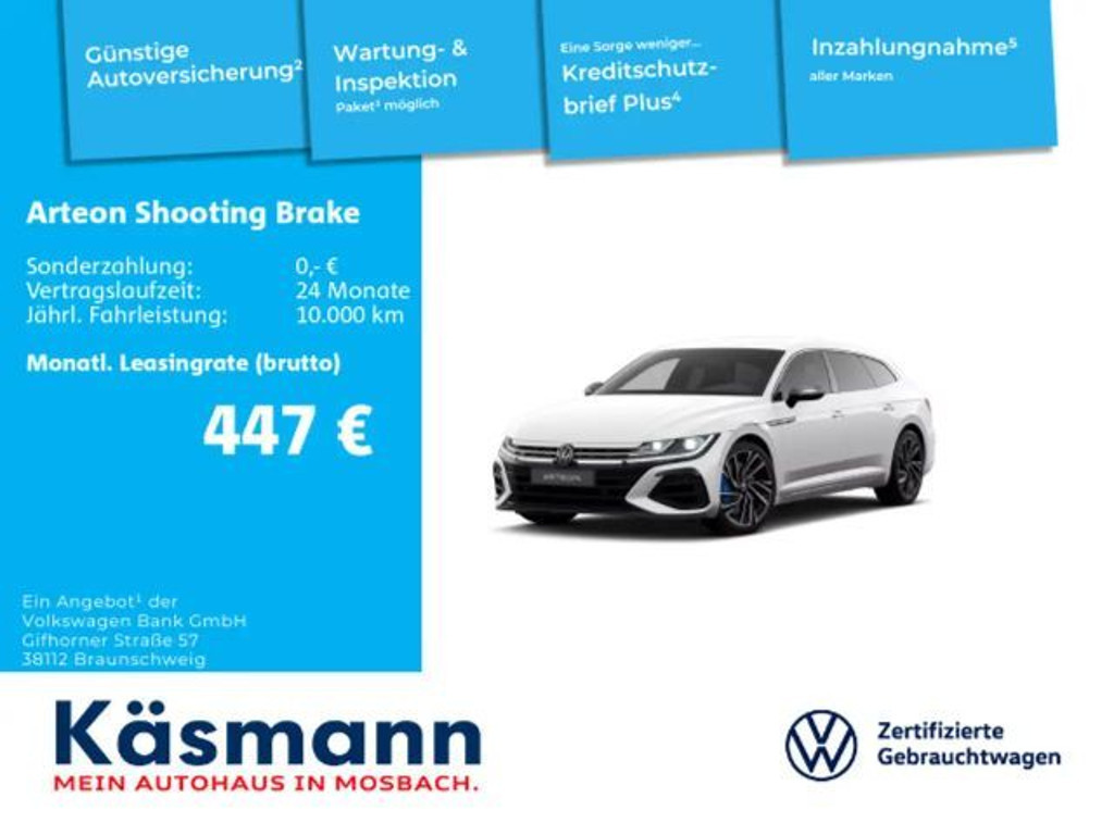 Volkswagen Arteon R 4M AHK 360 MATRIX LEDER