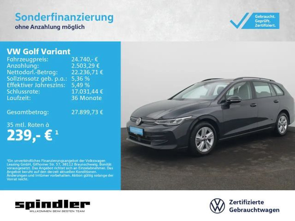 Volkswagen Golf Life Variant
