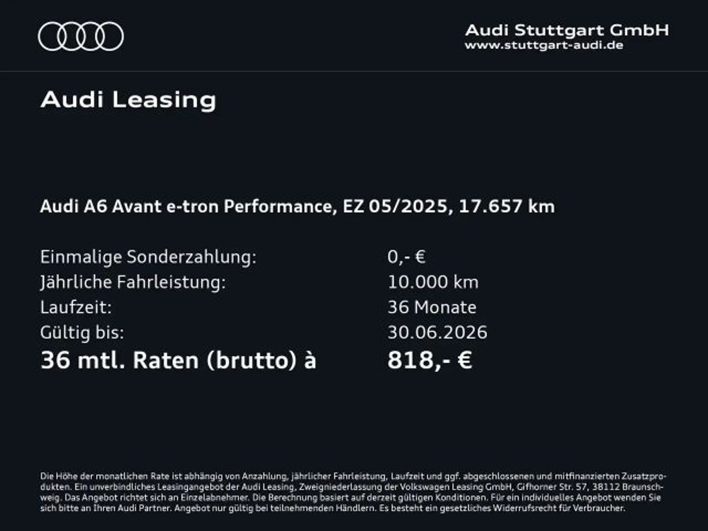Audi A6 e-tron
