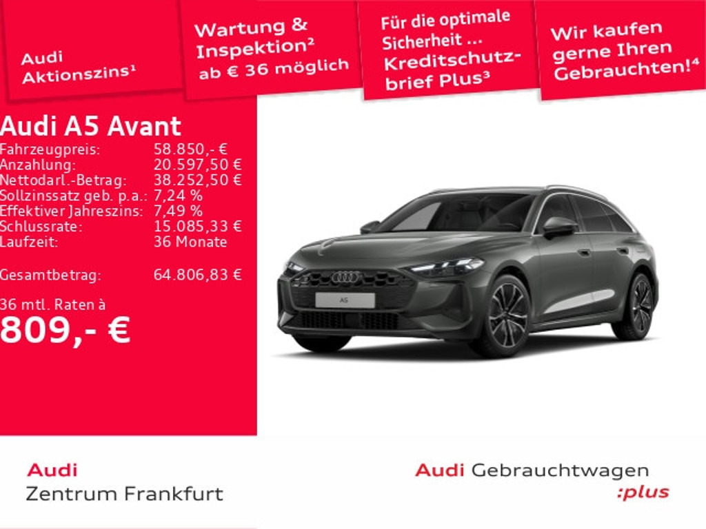Audi A5 Avant Quattro S-Tronic Hybride