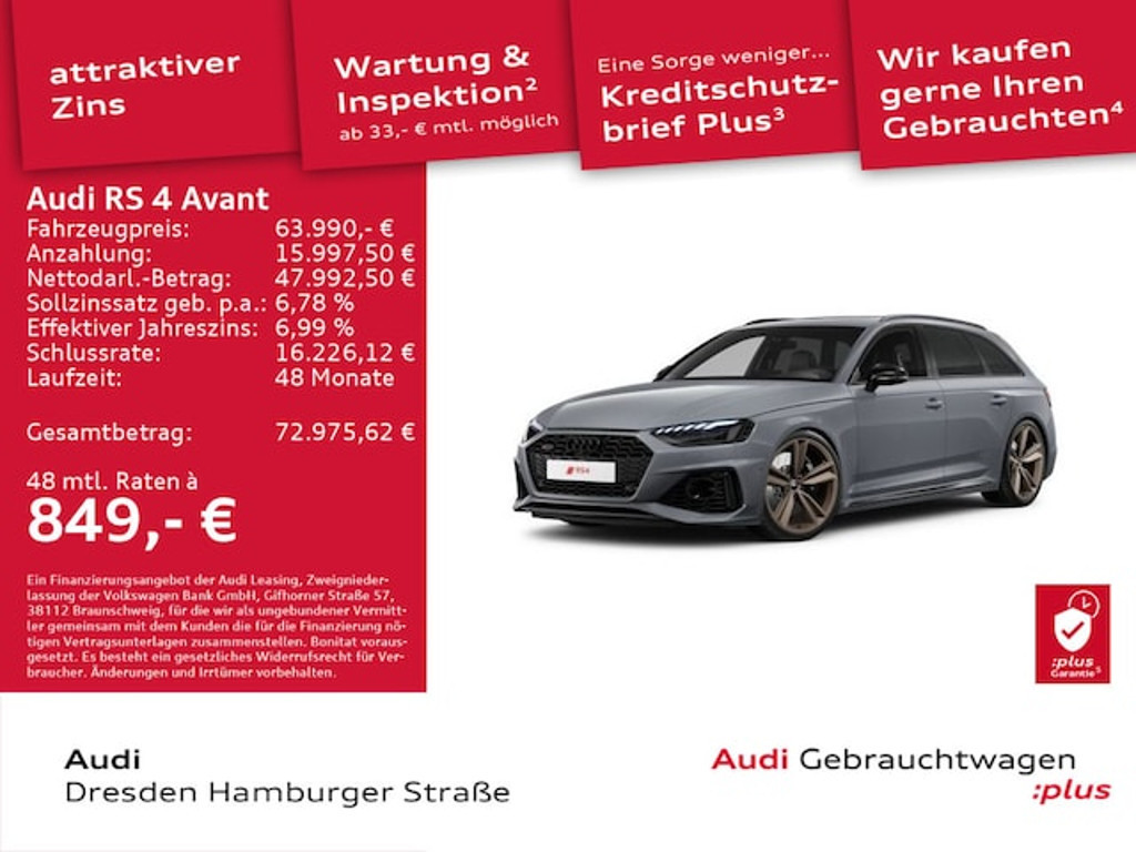 Audi RS4 Avant Quattro