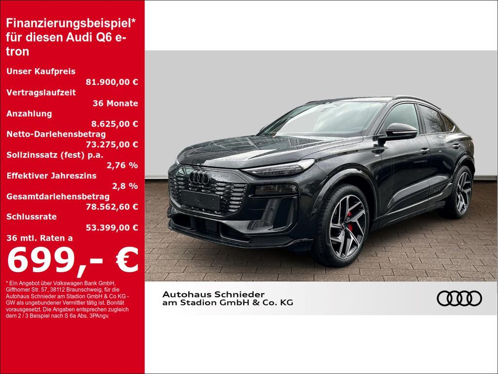 Audi Q6 e-tron Sportback Performance