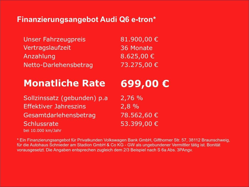 Audi Q6 e-tron