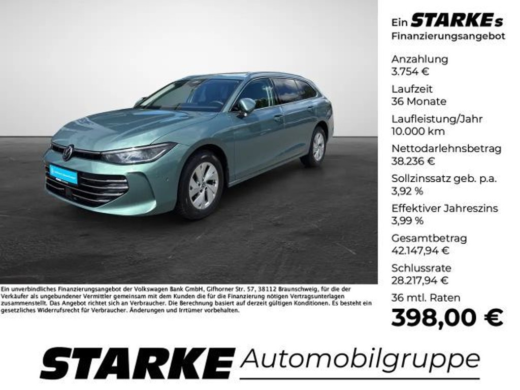 Volkswagen Passat DSG Variant 2.0 TDI Elegance Elegance