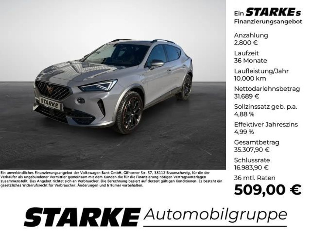 Cupra Formentor 1.4 DSG VZ e-Hybrid