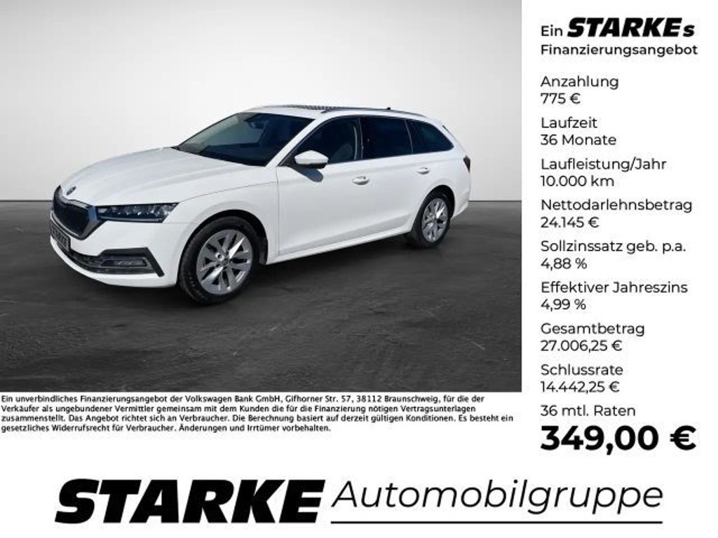 Skoda Octavia Style Combi 2.0 TDI Style
