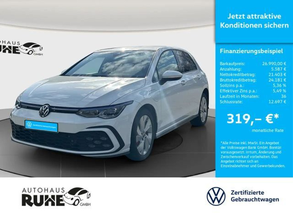 Volkswagen Golf DSG GTE eHybrid Golf VIII 1.4 eHybrid