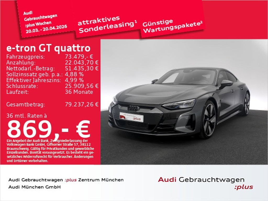 Audi e-tron GT Quattro