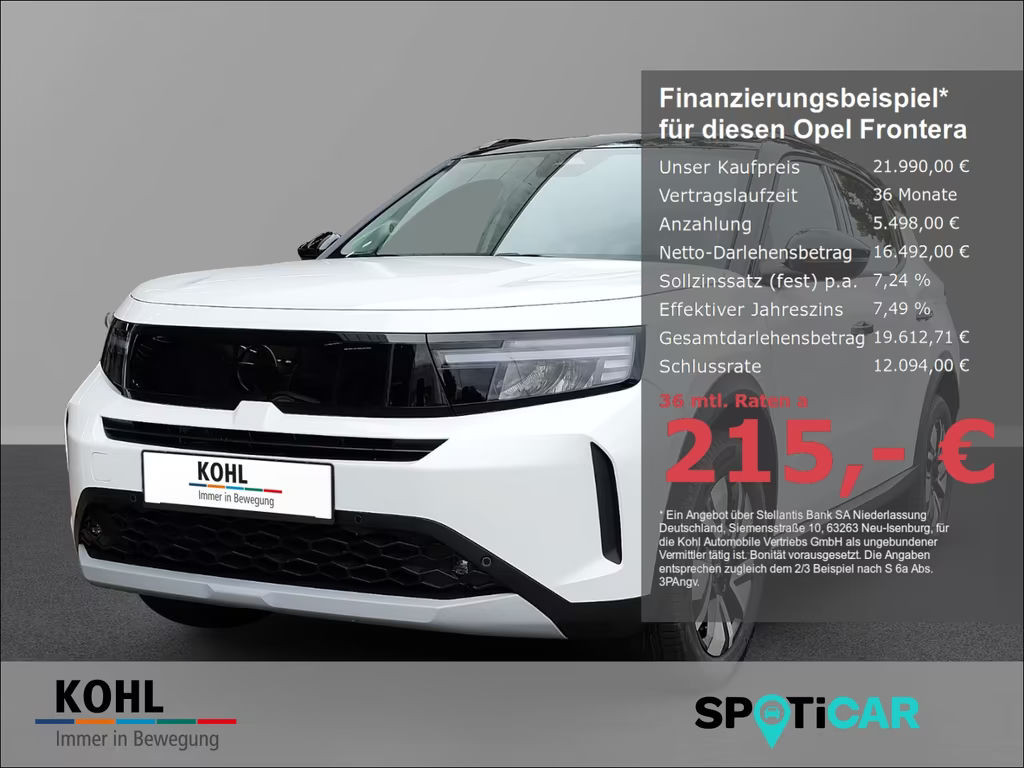 Opel Frontera GS-Line GS