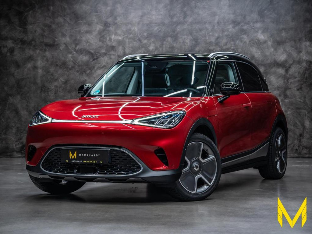 Smart #1 PULSE # 4JAHREGARANTIE# RED# LEDERBLACK#TOP