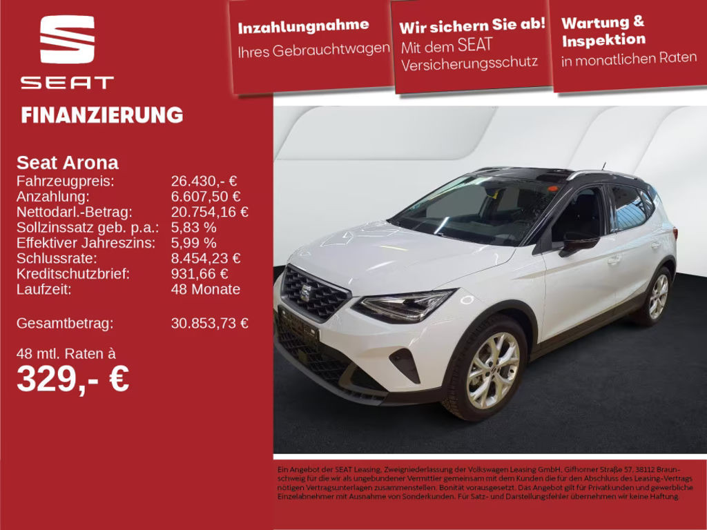 Seat Arona FR-lijn 1.5 TSI DSG
